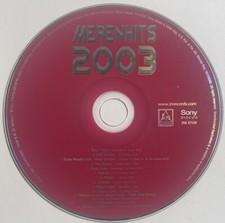 Merenhits 2003 by Various Artists CD (2002, Sony Discos) DISC ONLY MW picture