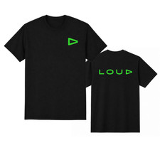 Unisex Casual T-Shirt Esports Team LOUD Logo Fan Art Gaming Tee Reprint picture