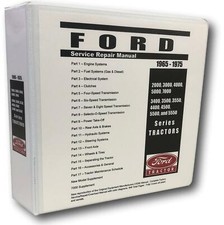 2000 Ford Tractor Technical Service Shop Repair Manual HUGE 948pgs COLOR charts picture