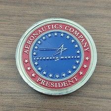 Lockheed Martin Aeronautics Company Challenge Coin picture