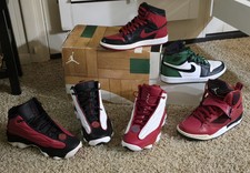 Lot of MENS Size 8 JORDANS picture