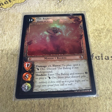 LotR Decipher Lord of the Rings TCG FOIL The Balrog Minion 2R52 Foil Rare picture