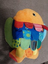Melissa and Doug Flip Fish Plush K's Kids Baby Sensory Learning Crinkle 12