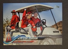 2018 Topps Update Series - Mike Trout, Shohei Ohtani, Justin Upton #US158 (RC) picture