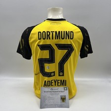Borussia Dortmund Jersey Karim Adeyemi Signed BVB Puma COA S picture