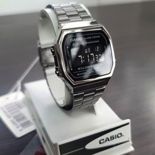 Casio A168WGG-1B Fashion Electronic Metal Watch New Original picture