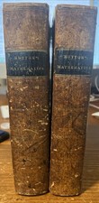 1812 Course Of Mathematics In Two Volumes; Hutton picture