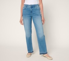 Anybody Women's Pants Sz 6 Released Hem Denim Blue A695717 picture