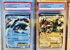 *VERY LOW POP* Groudon EX & Kyogre EX PSA 8 Pokémon B&W — Dark Explorers Pair picture