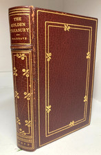 1919 Palgrave Golden Treasury 1st & 2nd Series Full Red Morocco Leather AEG picture