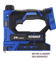 Kobalt XTR - Gauge 3/8-in 24 V Max Medium crown Finish Stapler Brushless NWOB picture