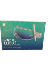 RENPHO Eyeris 1 Electric Eye Massager Bluetooth Heat 6-Head USB CE Blue/Gray picture