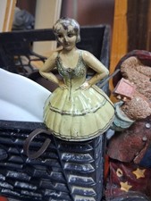 rare jouet ancien tole  gyroscope danseuse ballerine 1920 Marx Martin  picture