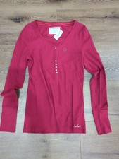 Aeropostale Women's Burgundy XL/TG Long Sleeve Top Stretch  picture
