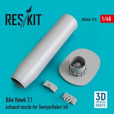 Reskit RSU48-0274 1:48 BAe Hawk T.1 exhaust nozzle for Tamiya/Italeri kit picture