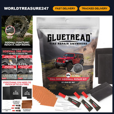 Full Size 4x4 Tire Repair Kit - Off Road Sidewall Patch, Heavy Duty Tire Fix picture