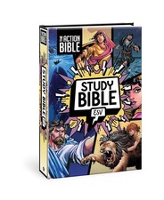 ESV The Action Bible Study Bible, Hardcover, Full Color - David C Cook picture