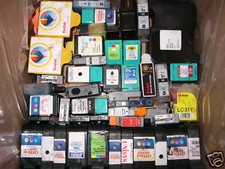 600 Plus Empty ink Cartridge Top Brands Canon Lexmark Lot Recycle Refill picture