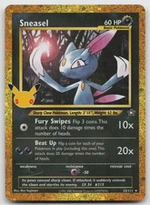 Sneasel 25/111 Holo ME: 30th Celebration Classic Collection Pokemon NM picture