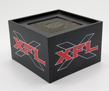 VINTAGE 2001 XFL Football Microphone Flag UNUSED Deadstock Retro TV Broadcast... picture