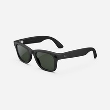 Refurbished Ray-Ban Meta Wayfarer (Gen 1), Matte Black / Clear to Graphite picture