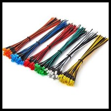 Blinking or Flashing Pre-Wired LEDs ~ 3-12 Volt DC ~ Diffused picture