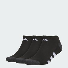 adidas men M C CUSHIONED 3 3-PACK NO SHOW picture