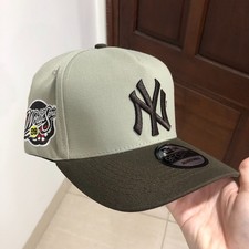 New Era Style NY 9FORTY Adjustable Cap Tan Brown Patch Hat Streetwear Casual picture