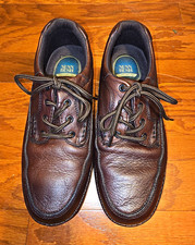 Nunn Bush Comfort Gel Men's Brown Leather Lace-Up Oxford Shoes US 10.5 picture