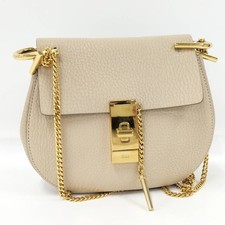 CHLOE Pre-Owned Drew Chain Shoulder Bag Gold-Tone Hardware  Pre-Owned picture