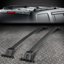 FOR 09-15 HONDA PILOT BLACK COATED ALUMINUM OE STYLE ROOF RACK/RAIL CROSS BAR picture
