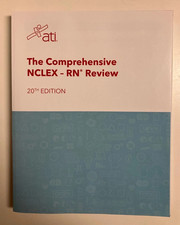 The Comprehensive NCLEX-RN Review 20th Edition ATI Paperback picture