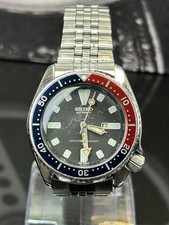 Vintage 1985 Seiko 4205-015B Pepsi Diver 38mm Automatic - Runs / Needs Service picture