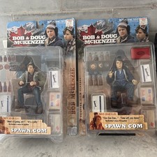 2000 McFarlane Bob & Doug McKenzie Strange Brew Action Figures New Fast Ship picture