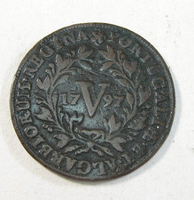 1797 PORTUGAL AZORES - 5 Reis - Maria - KM-305 picture