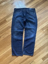 Bonobos Men’s The Blue Jean Straight Fit 36x30 Dark Wash Made in USA picture
