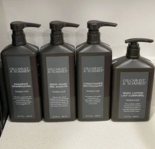 Gilchrist & Soames Warm Oak 4 Set of Shampoo Conditioner Body Wash & Lotion NEW picture