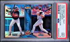 Topps Finest Cal Ripken Albert Belle Orioles 1999 Refractor PSA 9 Pop 2 picture