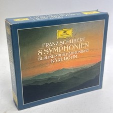 Franz Schubert 8 Symphonies Karl Bohm Berlin Philharmonic 1966 Deutsche Gramm picture