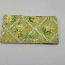 NOS Vera Bradley Citrus Floral Checkbook Cover NWOT Retired Pattern - RARE picture