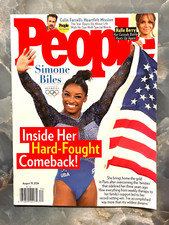 PEOPLE Magazine Aug 19th 2024 • Simone Biles 