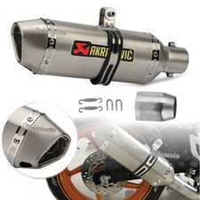 38mm-51mm Motorcycle Universal ATV Exhaust Muffler Tail Pipe DB Killer Silencer picture