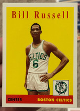 2007-08 Topps The Missing Years Bill Russell #BR58 Insert Boston Celtics HOF picture