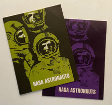 Lot of Two 1966/1968 NASA Astronauts Booklets with Astronaut Profiles. picture