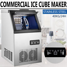 Built-in Commercial Ice Maker Stainless Steel Bar Restaurant Ice Cube Machine picture