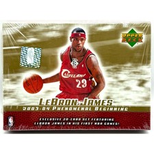 2003-04 Upper Deck LeBron James Phenomenal Beginning SEALED Rookie Box Set picture