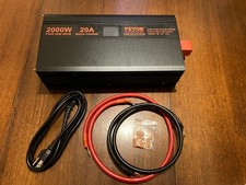 VEVOR 2000W Pure Sine Wave Sump Pump Battery Backup with LCD picture