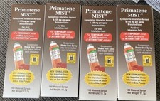 4 Pack Primatene Mist Epinephrine Inhalation Aerosol 160 Sprays Exp 08/2027+ picture