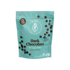 Bake Believe Dark Chocolate Baking Chips No Sugar Added 55% Cacao Keto 32 oz 2lb picture