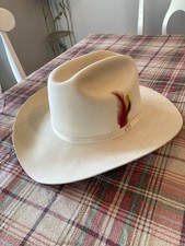 Custom made, never worn Men's Cowboy Hat picture